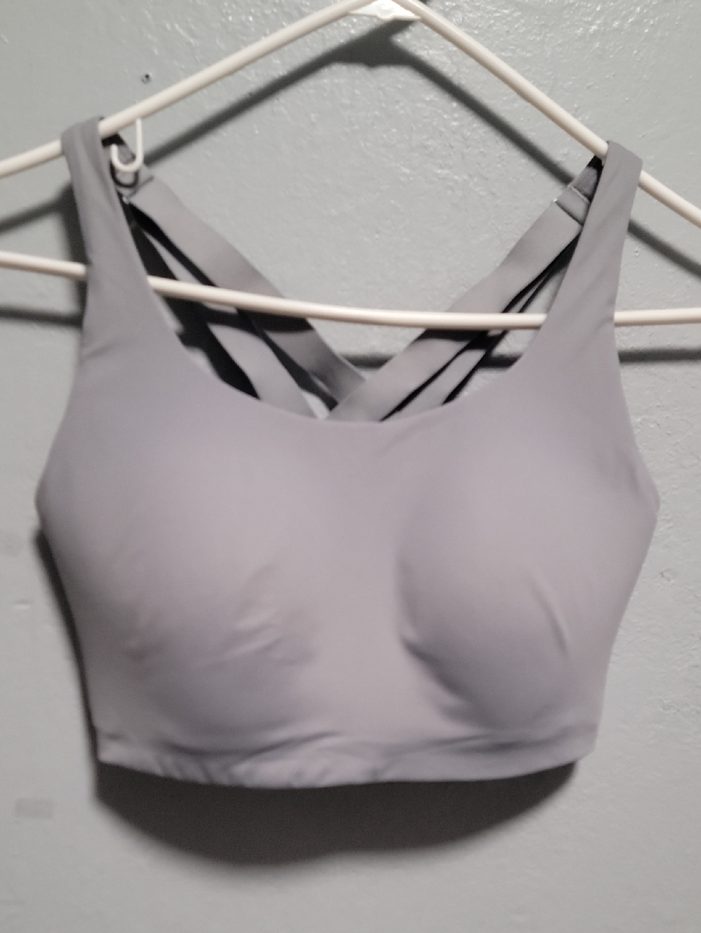 lululemon athletica Crisscross Back Sports Bra - Light Gray